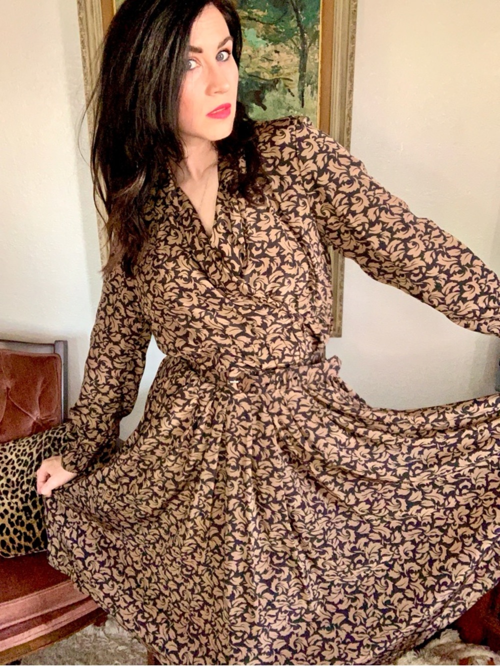 Nicole Summers Vintage Midi Dress